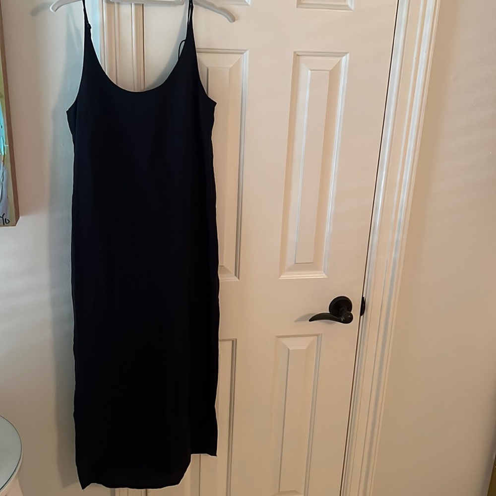 Black zara maxi dress
